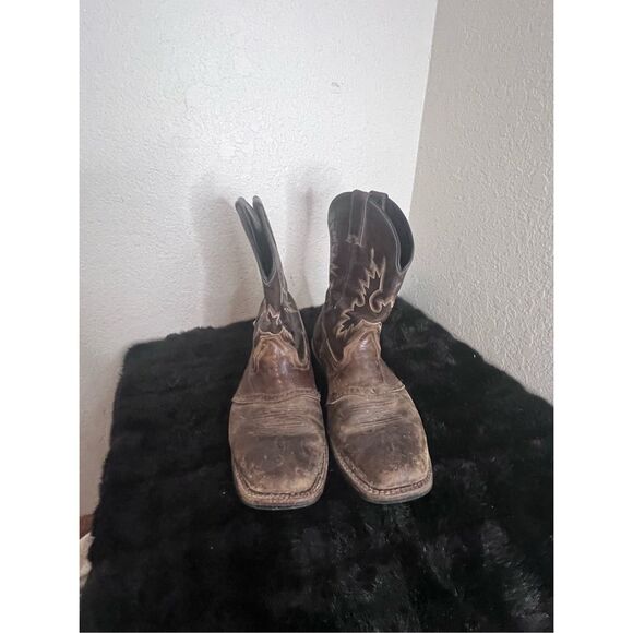 Double H Leather Roper western cowboy boots Dh4258 10.5 EE 10.5ee